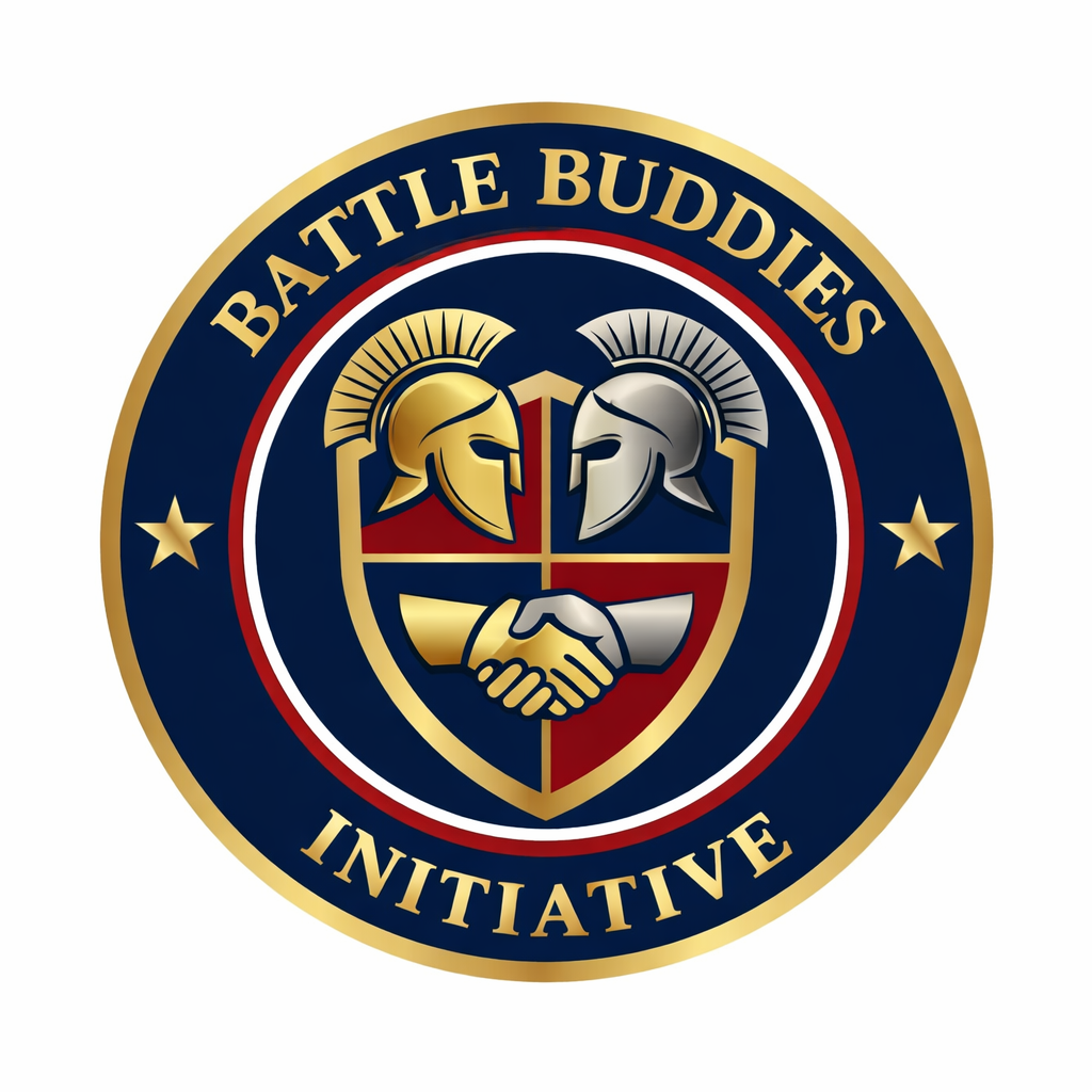 Battle Buddies Initiative peer support logo for Veterans